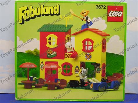 LEGO 3672 Hotel and Restaurant Vintage 1982 Fabuland Set Image Number 1