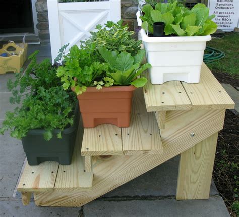Stair step plant stand | Plant stands outdoor, Garden stairs, Diy plant stand