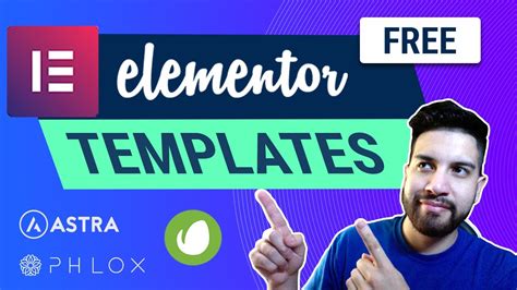 Free Elementor Templates | Beautiful PreBuilt Wordpress Designs - YouTube