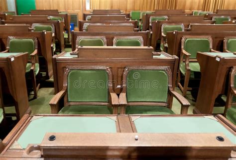 Canadian Parliament: the House of Commons Stock Photo - Image of ...