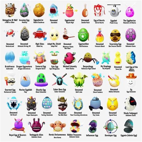 EVERY SINGLE egg in Egg Hunt 2020 : roblox