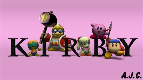 Kirby and friends 3D wallpaper by AldrineRowdyruffBoy on DeviantArt