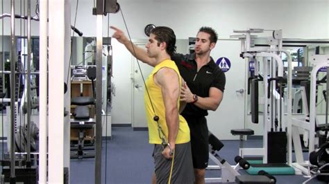 SINGLE ARM TRICEP EXTENSION By Trainer Johnny - YouTube