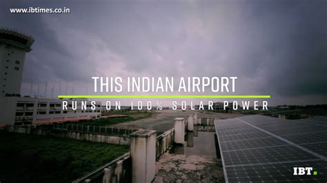 Cochin is the world's first 100% solar-powered airport [VIDEO] - IBTimes India