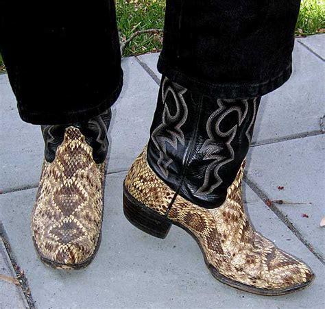 Larry Mahan Rattlesnake Boots