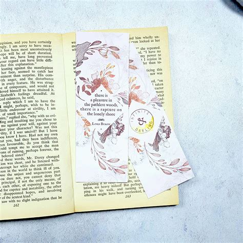 Literary Quote Bookmarks for Books Literary Gifts for Book - Etsy