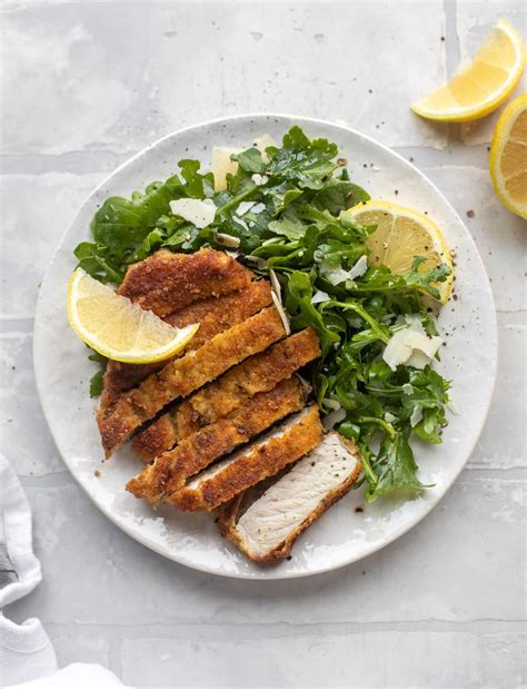 Pork Milanese - The Best Pork Milanese with Lemon Arugula