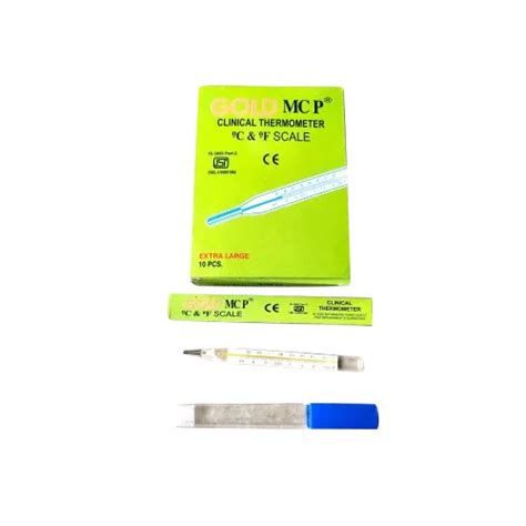 Clinical Mercury Thermometer Recommended For: Children at Best Price in ...