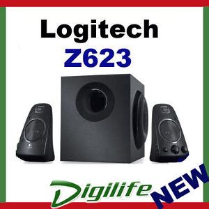 Logitech Z623 2 1 Stereo Speaker Subwoofer System 097855066466 | eBay