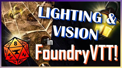 Dynamic Lighting & Vision Guide - Foundry VTT Tutorial (V10-V12) - YouTube