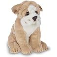 Amazon.com: Bearington Lil' Tug Small Plush Bulldog Stuffed Animal Puppy Dog, 6.5 inch : Toys ...