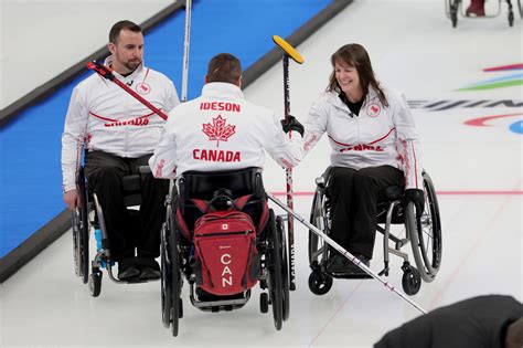 Canada top wheelchair curling table after day one of Beijing 2022 ...