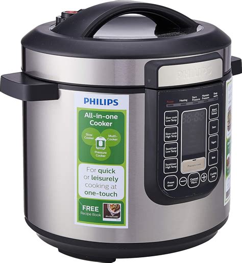 Philips HD2137/62 Digital All-in-One Cooker 6L, 1000W: Amazon.sg: Home