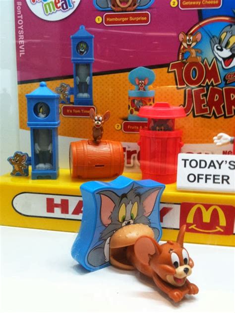 Tom & Jerry "Happy Meal Toys" for McDonalds Singapore