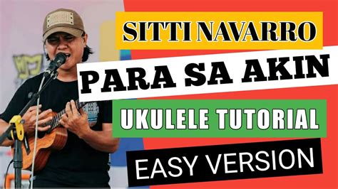 Sitti Navarro | Para sa Akin - Ukulele Tutorial / Easy Chords Akkoorden ...