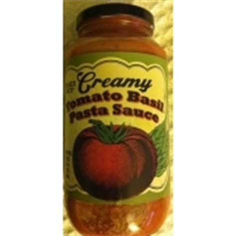 Trader Joe's Creamy Tomato Basil Pasta Sauce: Calories, Nutrition Analysis & More | Fooducate