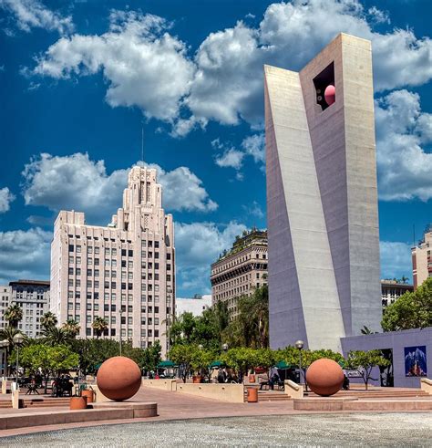 Pershing Square - Los Angeles Photograph by Mountain Dreams