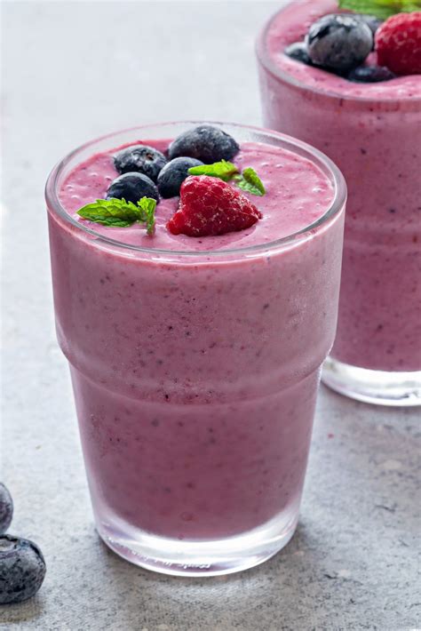 Raspberry And Blackberry Smoothie Recipes | Deporecipe.co