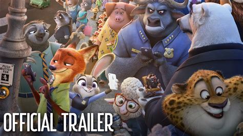 Zootopia Official US Trailer #2 - YouTube