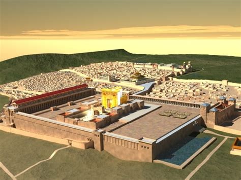 jerusalem temple 3d model