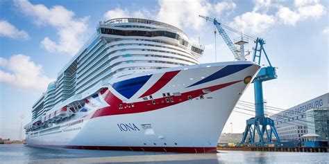 P&O Cruises' Iona Leaves Shipyard in Germany Ready for Sea Trials