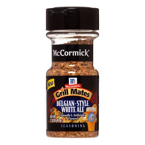 McCormick Grill Mates Belgian-Style White Ale Seasoning, 2.37 Oz ...