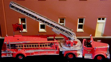 Boston Fire Department Mack LJ Tiller Ladder Truck