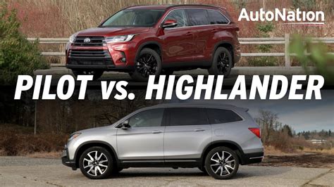 2019 Toyota Highlander vs Honda Pilot - Crossovers Compared # ...