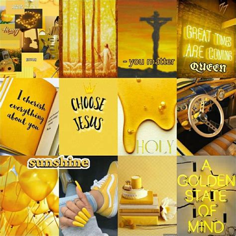 🔥 Free download Yellow Jesus Aesthetic theme in Aesthetic themes Aesthetic [736x736] for your ...