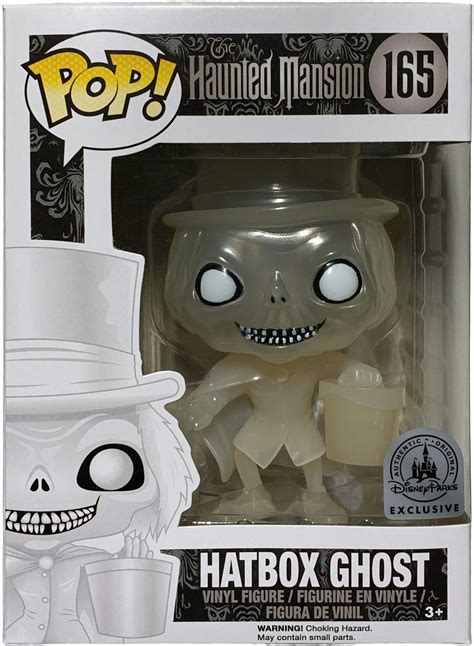 Funko Pop! Disney Haunted Mansion Hatbox Ghost Disney Park Exclusive Figure #165