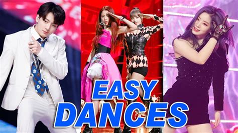 THE MOST EASY KPOP DANCES OF 2019 - YouTube