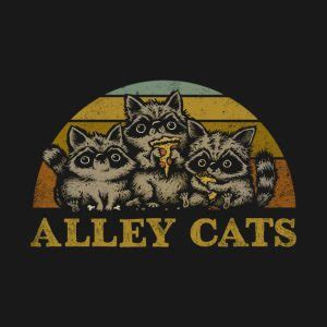 Alley Cats - Raccoon T-Shirt - The Shirt List