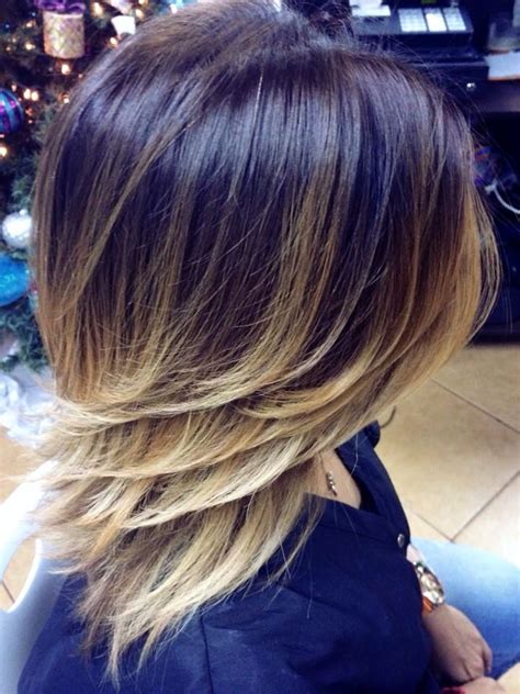 Ombre in long bob | Long bob, Hair, Long