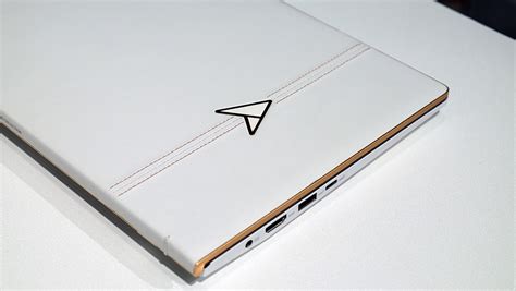 The ASUS ZenBook Edition 30 in pictures: All white Italian leather and ...