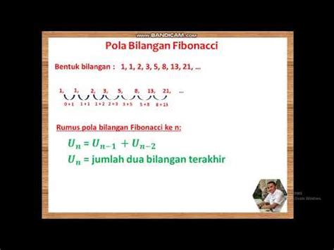 Rumus Deret Fibonacci