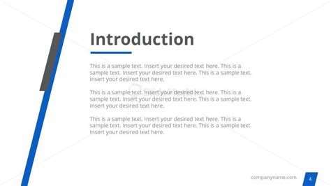 Minimal Template Business Introduction PPT - SlideModel