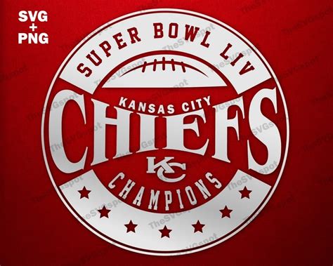 KC Chiefs Shirt Design - SVG Graphic & Cut File for Cricut or Silhouette