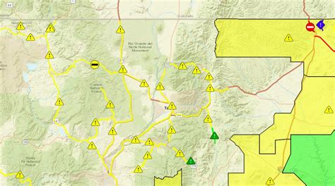 New Mexico Road Conditions Map - Maping Resources