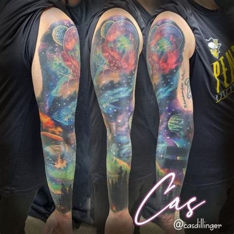 Cosmos Tattoo | Cosmos tattoo, Tattoo artists, Female tattoo artists