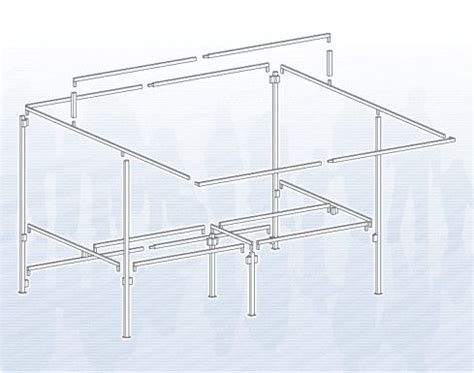 Food Market Stall Design, Market Stall Frame for selling Food | Stall ...