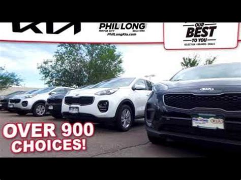 Phil Long Kia - Best Selection - April 2023 - YouTube