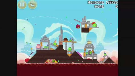 Angry Birds - Birdday Party Level 18-11 Walkthrough 3 Stars - YouTube