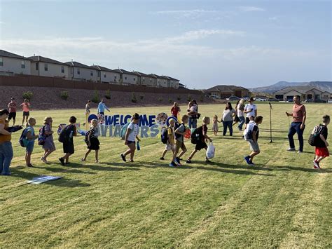 A new school for a new school year: Desert Canyons Elementary opens with a flyover – St George News