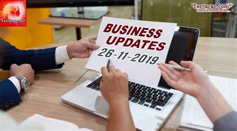 Latest India Business News 26th November 2019 | Business news, Business updates, Business