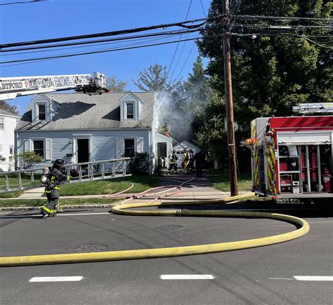 West Hartford Fire Department Quickly Extinguishes House Fire on Sunday ...