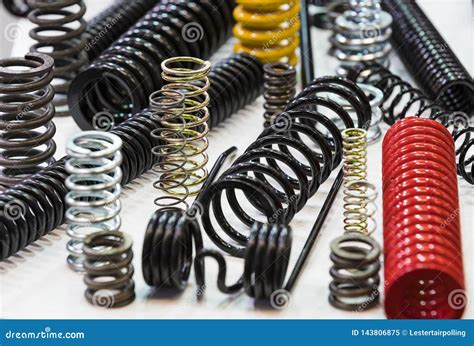 Metal of Different Sizes Car Springs Stock Image - Image of spring ...