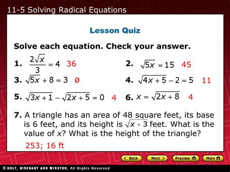 PPT - 11-1 Square-Root Functions 11-2 Radical Expressions PowerPoint ...