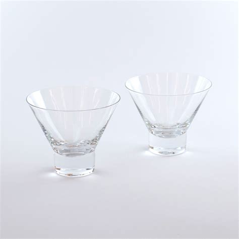 Stemless Martini Glass (Set of 2) - The VinePair Store