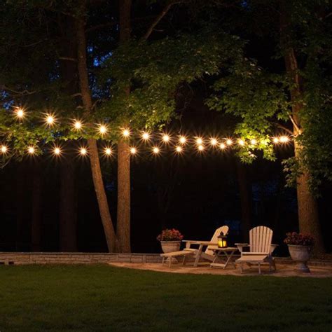 Backyard Party Decor 20ft OutdoorIndoor Party Lights Bulb | Etsy