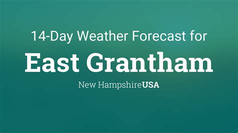 East Grantham, New Hampshire, USA 14 day weather forecast